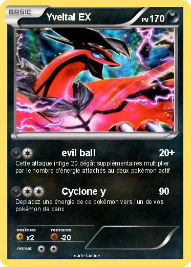 Pokemon Yveltal EX