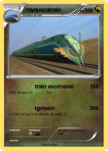 Pokemon rayquazatrain