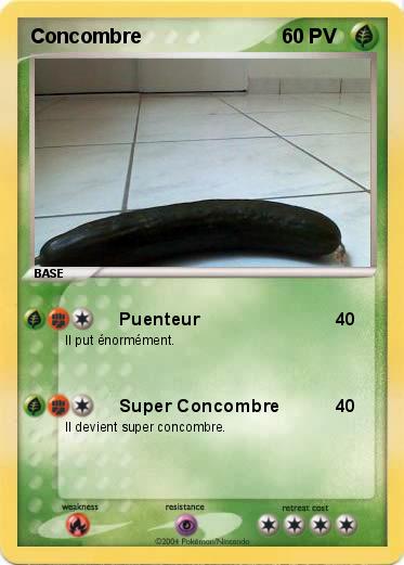 Pokemon Concombre
