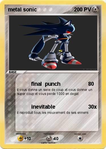 Pokemon metal sonic