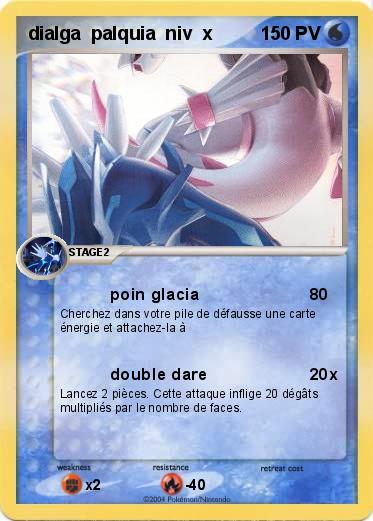 Pokemon dialga  palquia  niv  x