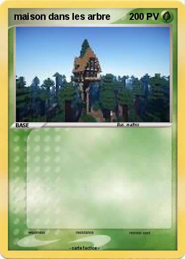 Pokemon maison dans les arbre