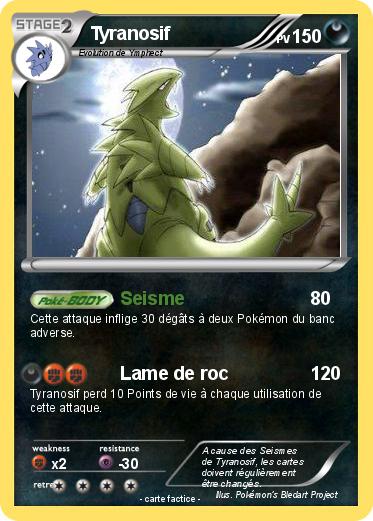 Pokemon Tyranosif