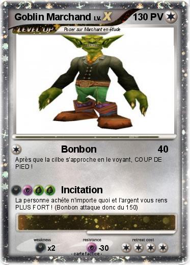 Pokemon Goblin Marchand