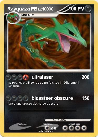 Pokemon Rayquaza FB