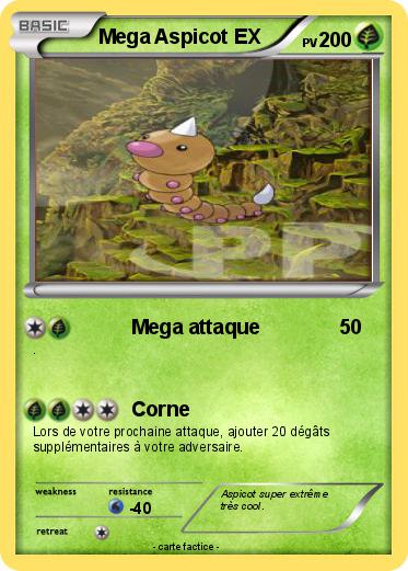 Pokemon Mega Aspicot EX