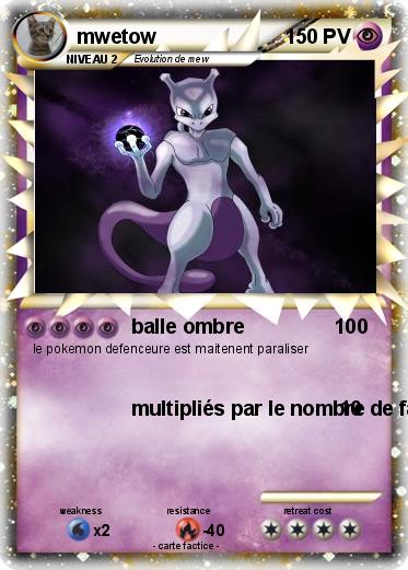 Pokemon mwetow