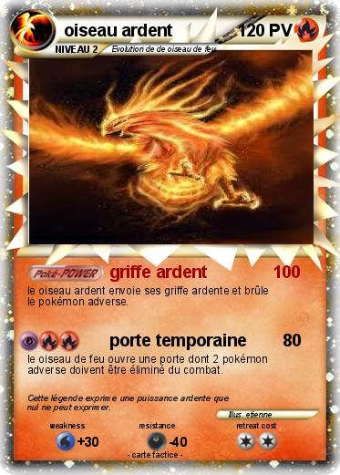 Pokemon oiseau ardent
