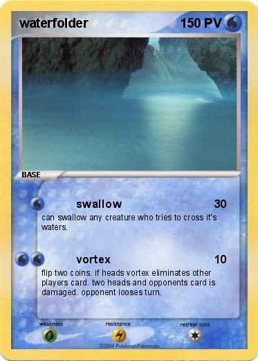 Pokemon waterfolder