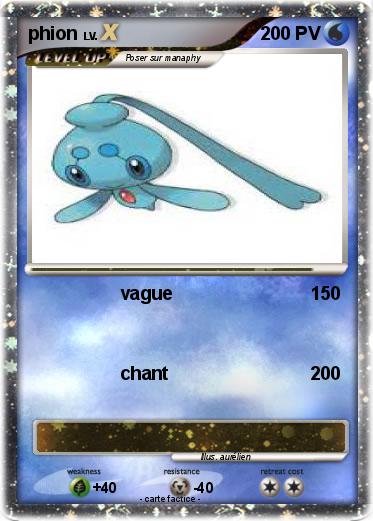 Pokemon phion