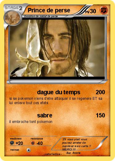 Pokemon Prince de perse