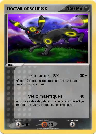 Pokemon noctali obscur SX