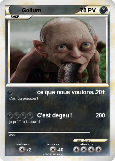Pokemon Gollum