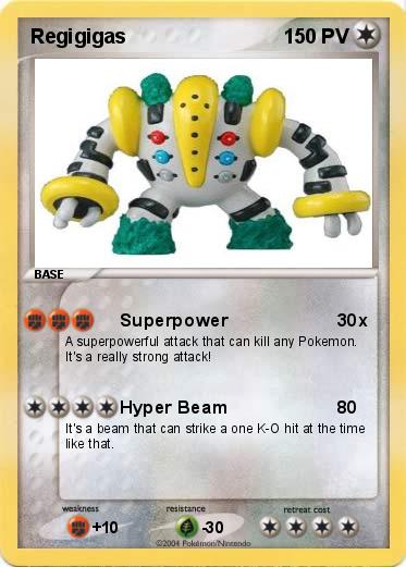 Pokemon Regigigas