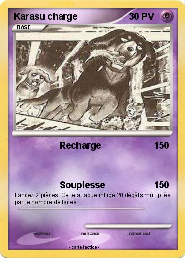 Pokemon Karasu charge