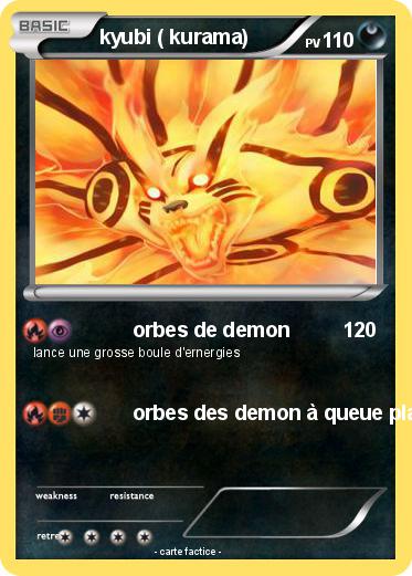 Pokemon kyubi ( kurama)