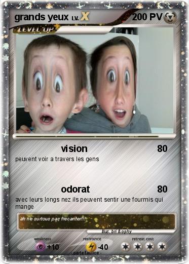 Pokemon grands yeux
