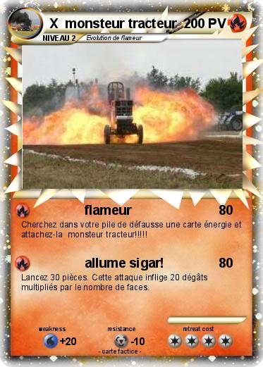 Pokemon X  monsteur tracteur