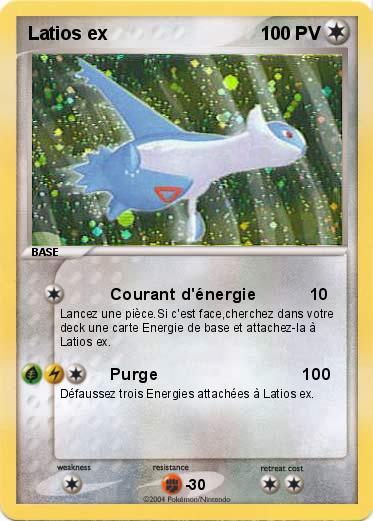 Pokemon Latios ex