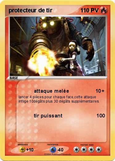 Pokemon protecteur de tir