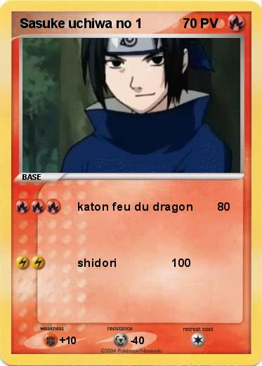 Pokemon Sasuke uchiwa no 1