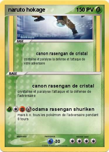 Pokemon naruto hokage