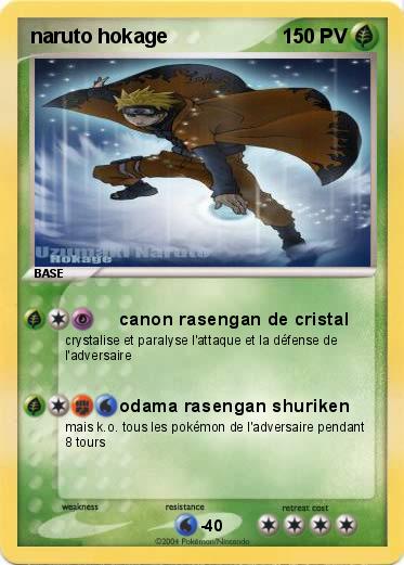 Pokemon naruto hokage