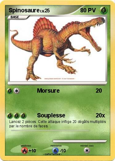 Pokemon Spinosaure