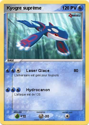 Pokemon Kyogre suprême