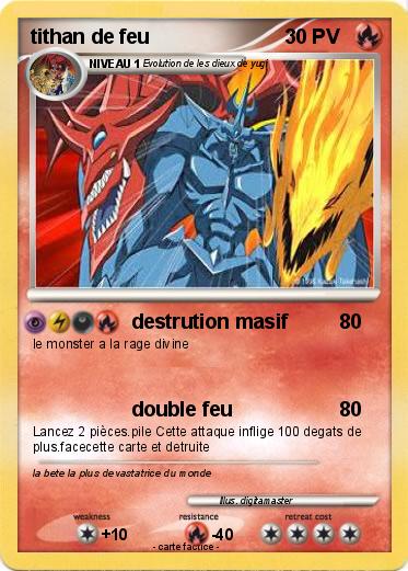 Pokemon tithan de feu
