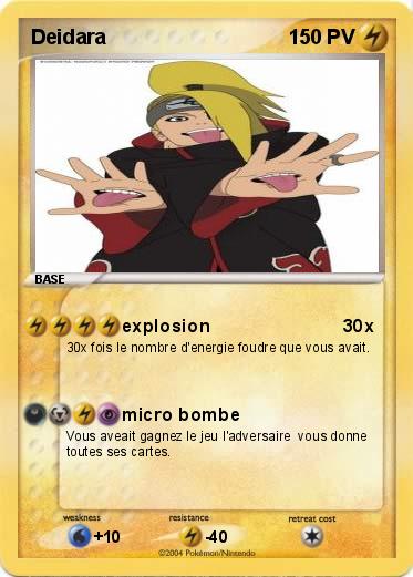 Pokemon Deidara                                                                           