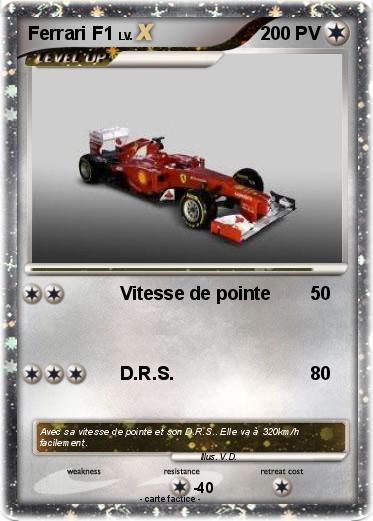 Pokemon Ferrari F1