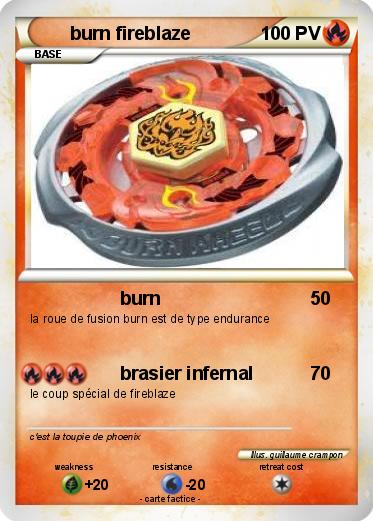Pokemon burn fireblaze