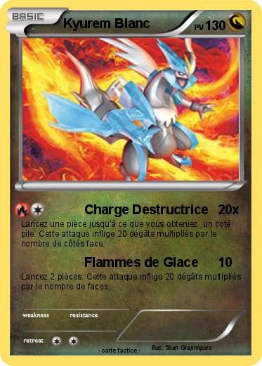 Pokemon Kyurem Blanc