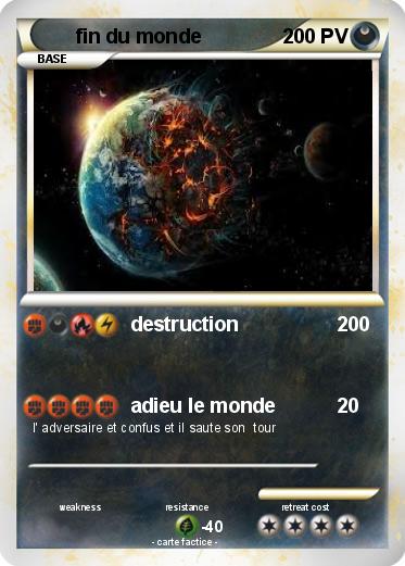 Pokemon fin du monde