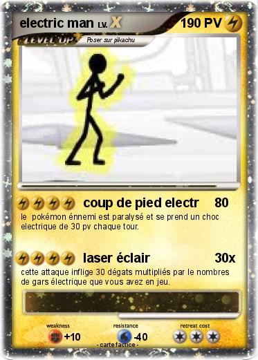 Pokemon electric man