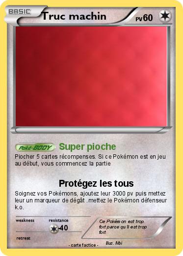 Pokemon Truc machin Pokemon Truc machin