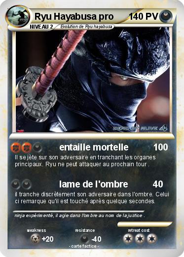 Pokemon Ryu Hayabusa pro