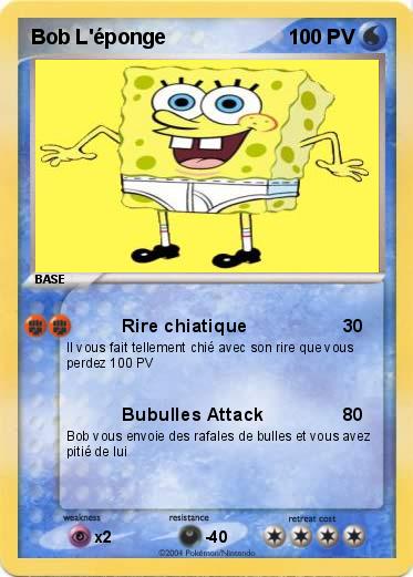Pokemon Bob L'éponge