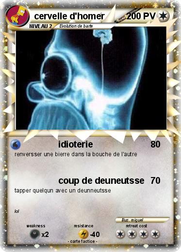Pokemon cervelle d'homer