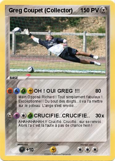 Pokemon Greg Coupet (Collector)