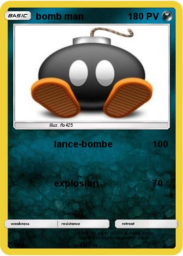 Pokemon bomb man