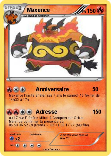 Pokemon Maxence