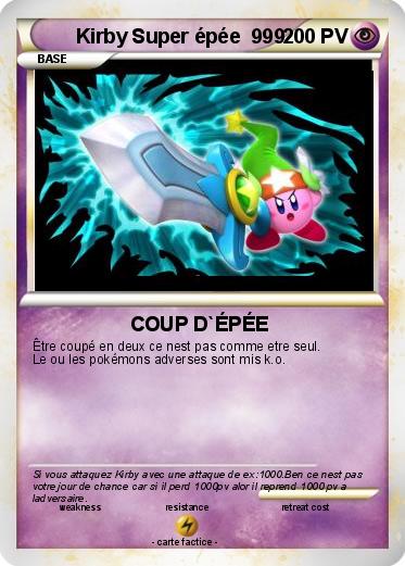 Pokemon Kirby Super épée  999