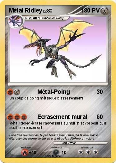 Pokemon Métal Ridley