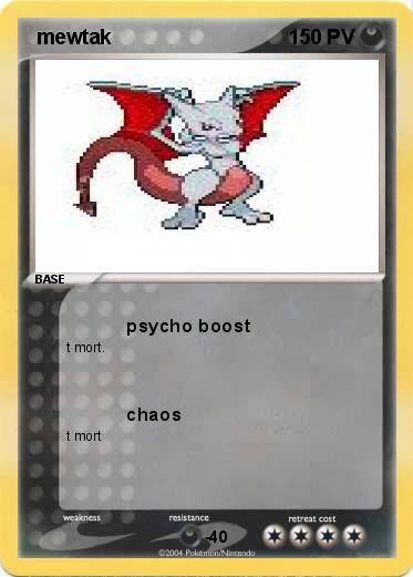 Pokemon  mewtak