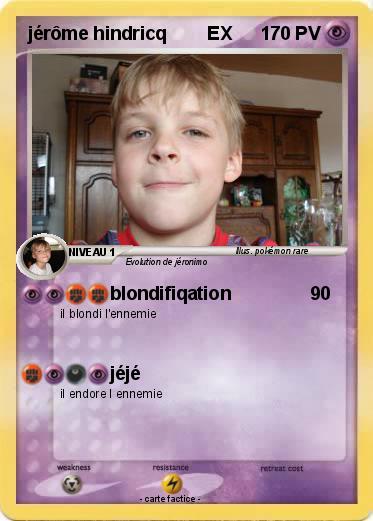Pokemon jérôme hindricq        EX
