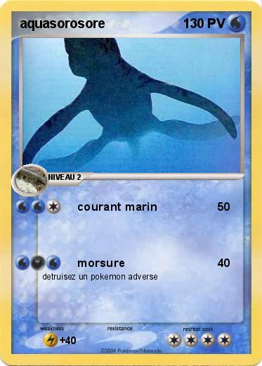 Pokemon aquasorosore