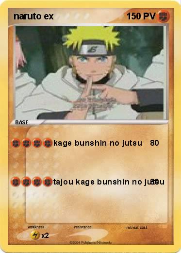 Pokemon naruto ex