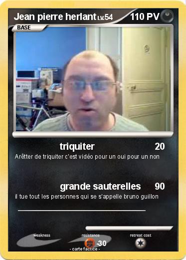 Pokemon Jean pierre herlant